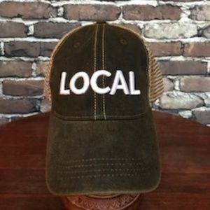 New LOCAL trucker hat,baseball cap Puff embroidery NEW